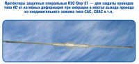 Протекторы защитные спиральные типа ПЗС-Dпр-31