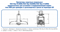 Протекторы защитные спиральные ПЗС-Dпр-01(П0Н) ПЗС-Dпр-ОЗ(ПОН) ПЗС-Dпр-21(ПОН)