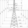 Анкерно-угловые опоры У330-1, У330-1+5, У330-1+9, У330-1+14