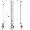 Кронштейн крепления кабельной разделки SH536