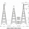 Анкерно-угловые транспозиционные свободностоящие опоры УСТ500-1+5, УСТ500-1+13, УСТ500-3+5, УСТ500-3+13, УСКТ500-1+5, УСКТ500-1+13, УСКТ500-3+5, УСКТ500-3+13