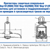 Протекторы защитные спиральные ПЗС-Dпр-01(П0Н) ПЗС-Dпр-ОЗ(ПОН) ПЗС-Dпр-21(ПОН)