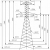 Анкерно-угловые опоры У220-3, У220-3+5, У220-3+9, У220-3+14